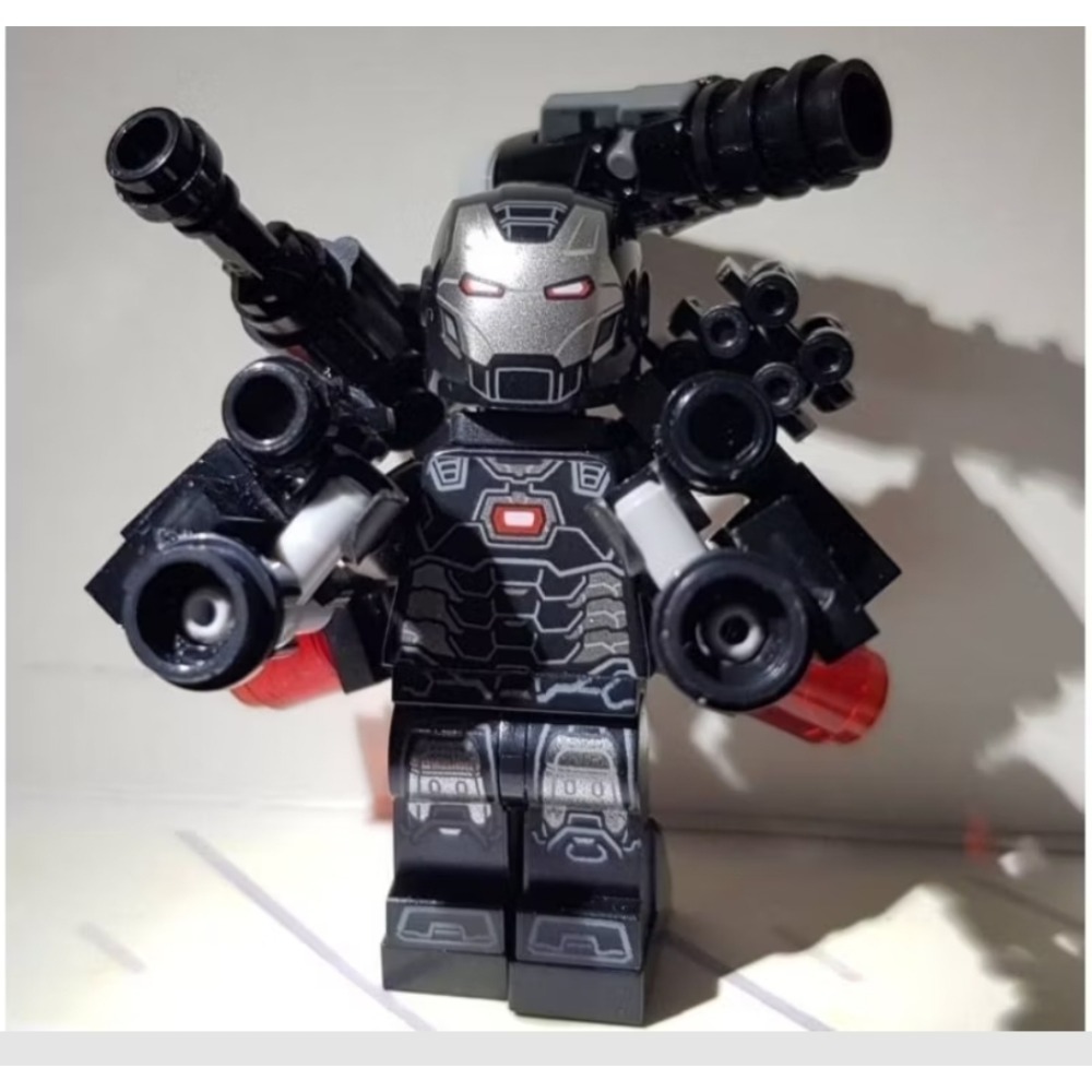 lego戰爭機器 moc(可多階段變形肩砲含人偶)War Machine,76153 5005256 76215-細節圖4