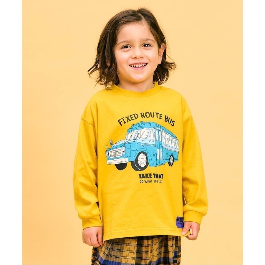 現貨警察100 # 日本品牌｜WEB限定工作車長袖T ｜日本 小童 中童 大童 BREEZE-細節圖6