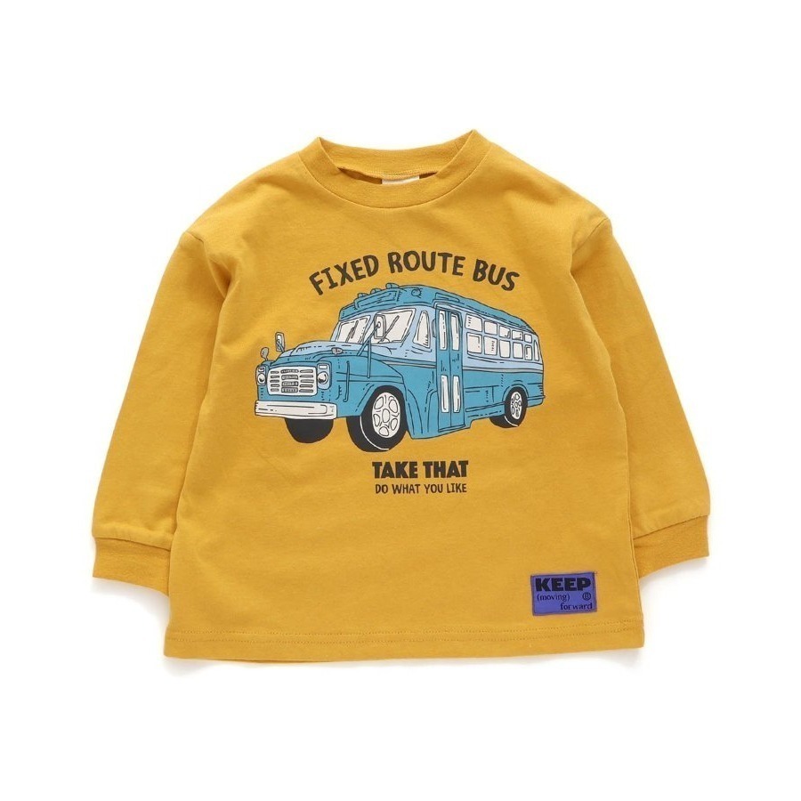 現貨警察100 # 日本品牌｜WEB限定工作車長袖T ｜日本 小童 中童 大童 BREEZE-細節圖7