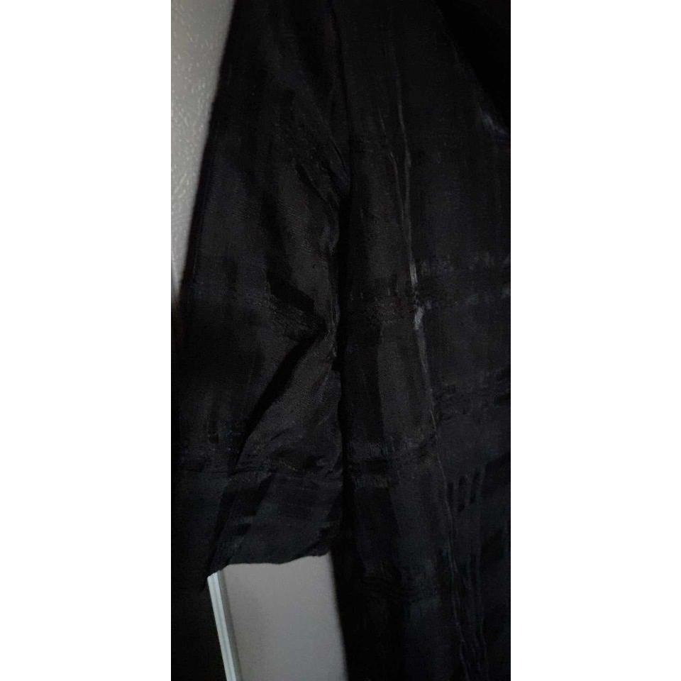 A79  專櫃上衣 外搭 透視感-細節圖4