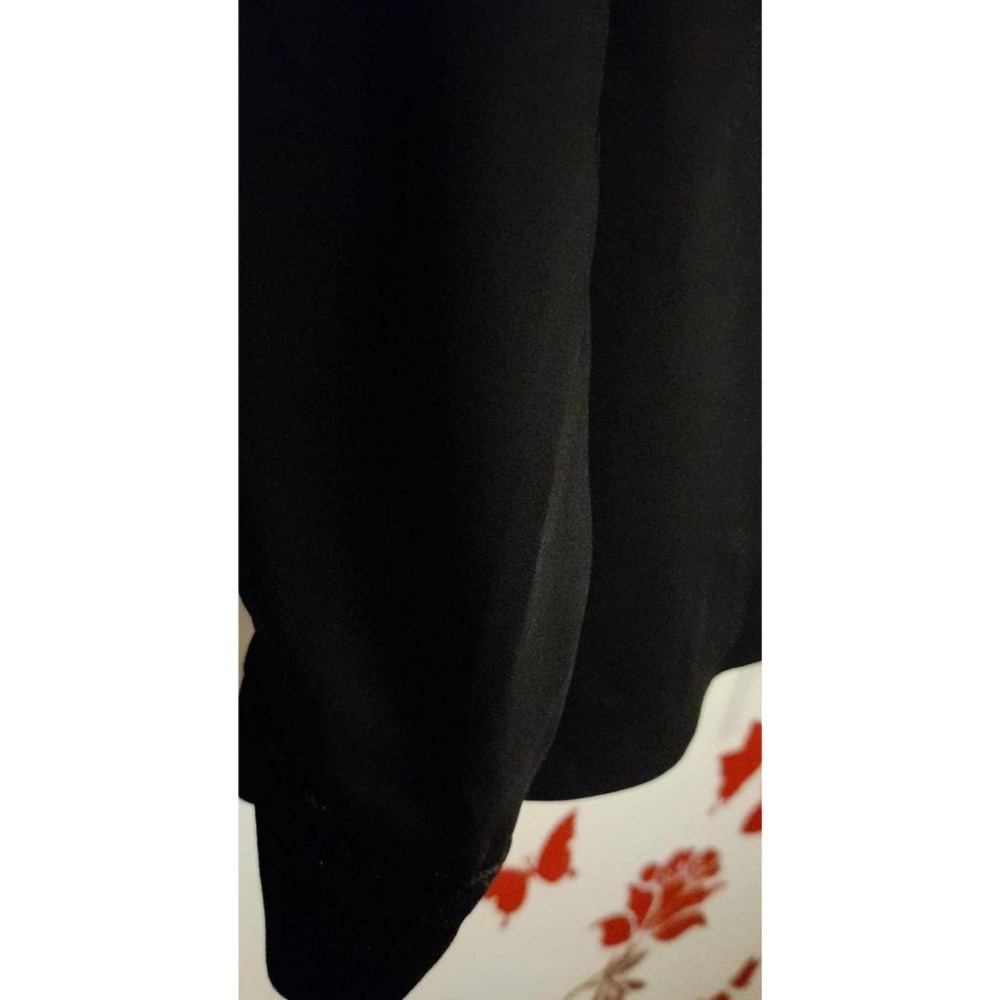 二手ＢY ZUA韓版黑色襯衫上衣-細節圖4