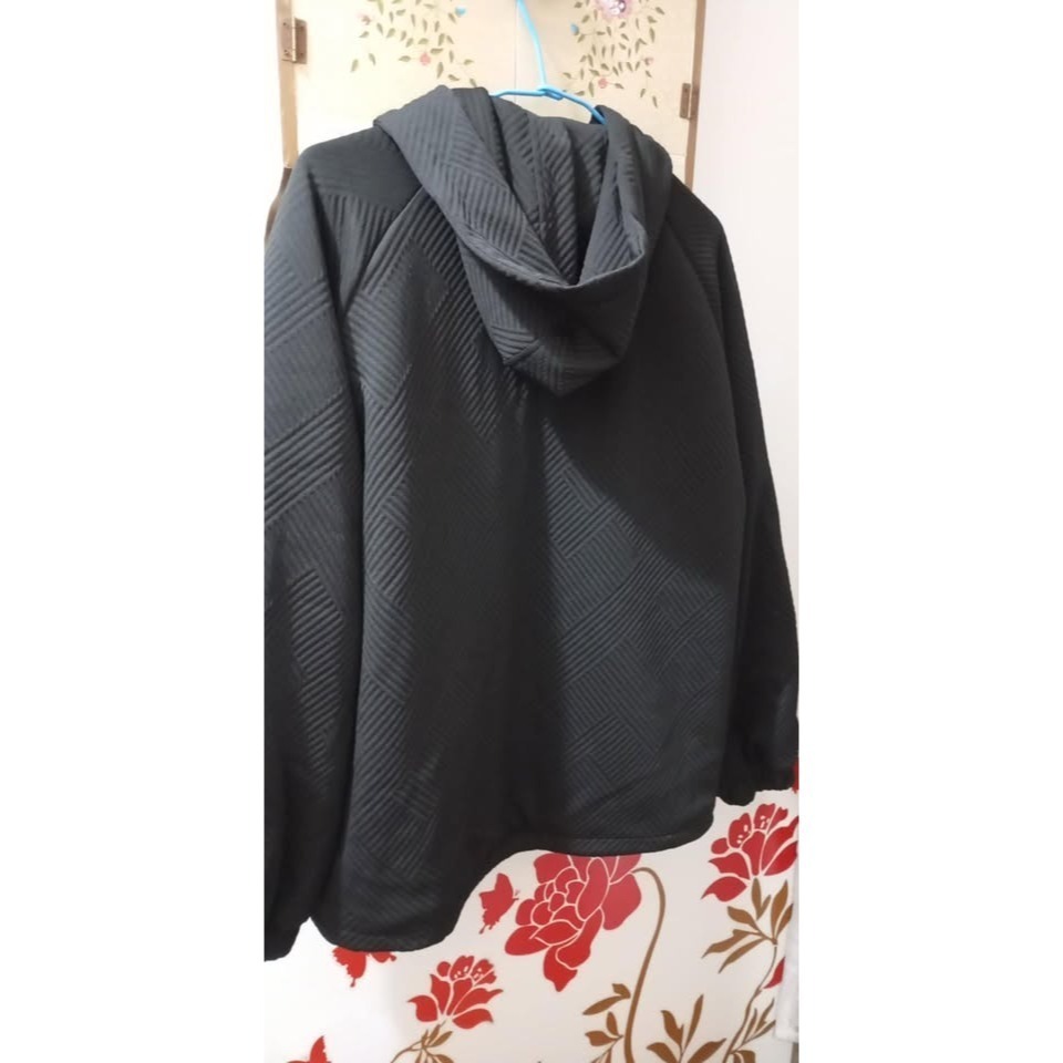 A226 連帽刷毛外套 未穿未拆標籤 4XL-細節圖2