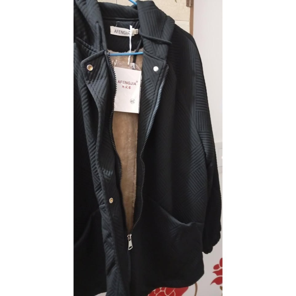 A226 連帽刷毛外套 未穿未拆標籤 4XL-細節圖3