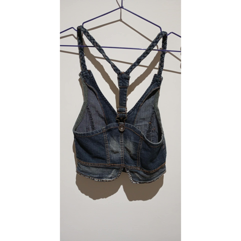 A250 牛仔背心 (適M號)-細節圖2