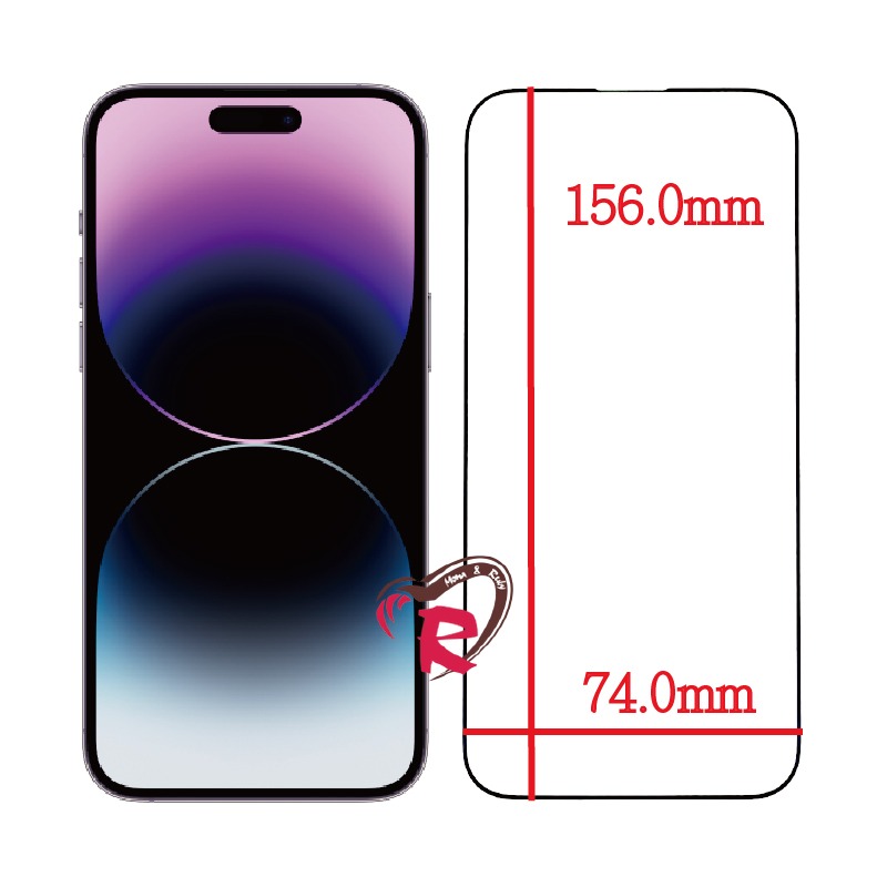 Apple- iphone 14 pro max i14pro max i14promax 防靜電 抗紫光 鋼化玻璃膜-細節圖2