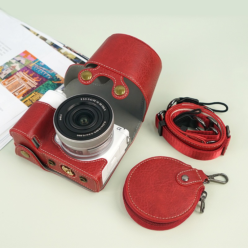 Sony ZV E10 二代 ZV-e10 二代 zv-e10 II  仿皮保護皮套(3天內出貨)-規格圖9