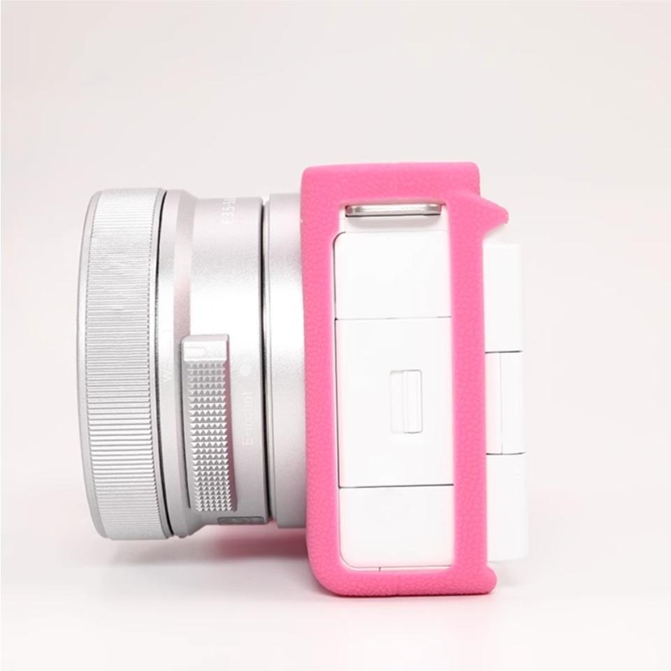 Sony ZV E10 二代 ZV-e10 二代 zv-e10 II  曬紋 防滑 矽膠相機保護套(3天內出貨)-細節圖3