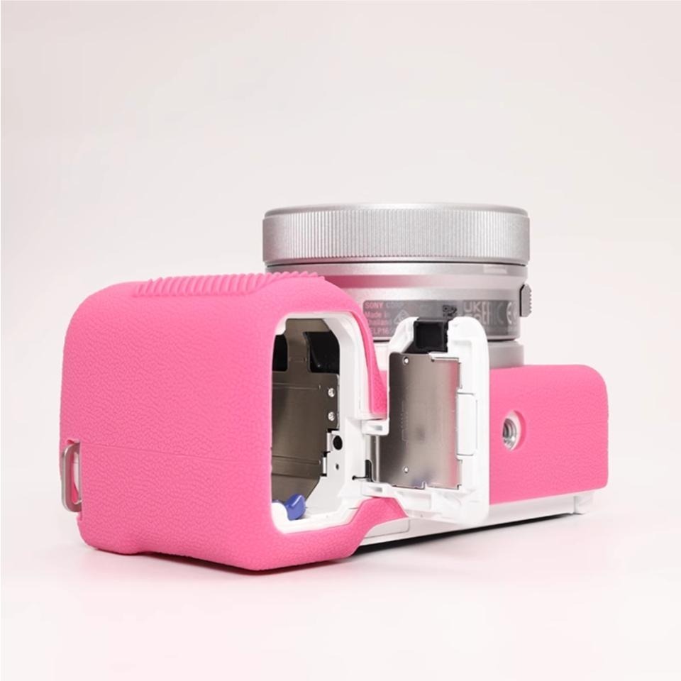 Sony ZV E10 二代 ZV-e10 二代 zv-e10 II  曬紋 防滑 矽膠相機保護套(3天內出貨)-細節圖6