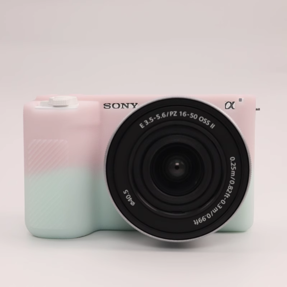 Sony ZV E10 二代 ZV-e10 二代 zv-e10 II  曬紋 防滑 矽膠相機保護套(3天內出貨)-規格圖9