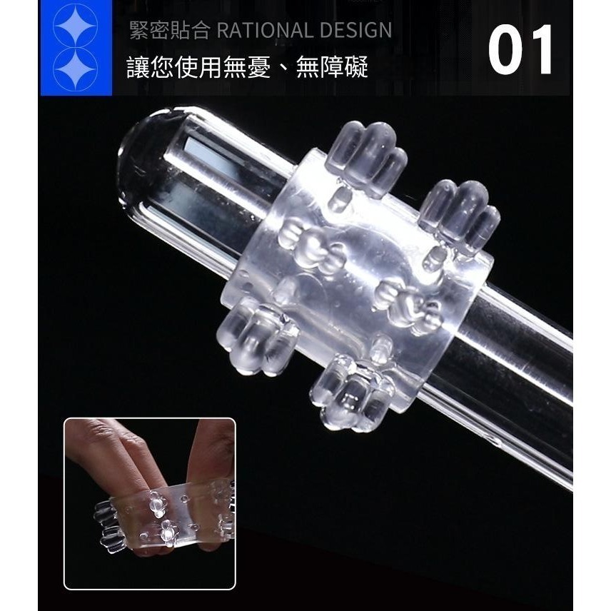 【優惠現貨】肉粒陰莖套鎖精💞情趣套環成人情趣用品 交換禮物 夫妻情趣 男女朋友 SM 剌激 增強增大-細節圖2