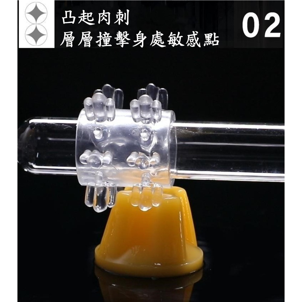 【優惠現貨】肉粒陰莖套鎖精💞情趣套環成人情趣用品 交換禮物 夫妻情趣 男女朋友 SM 剌激 增強增大-細節圖3