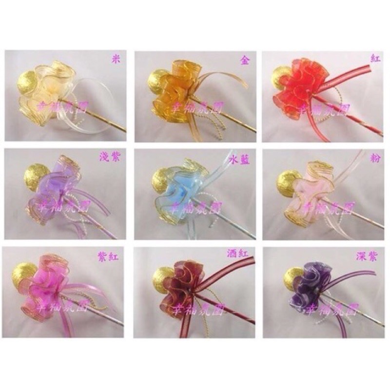 ＊╮幸福氛圍婚品館╭＊雙層金莎花棒/送客禮/畢業禮/情人禮 ~（成品不含金莎)-細節圖3