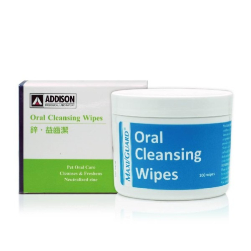 ADDISON Oral Cleansing Wipes 鋅.益齒潔(100張/罐) 益齒康