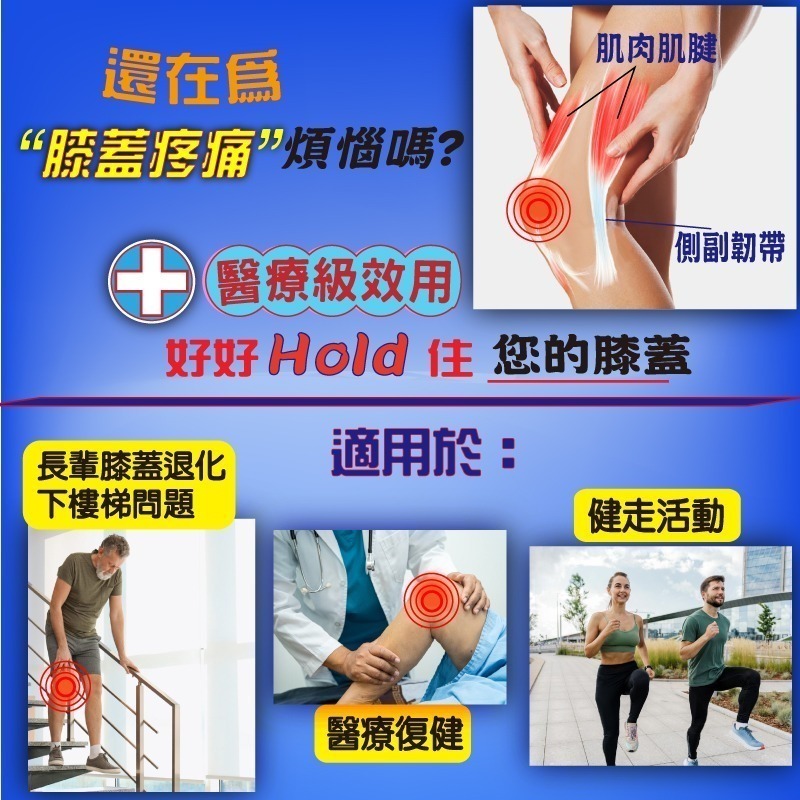 台灣製 醫療級護膝 兩側支撐條 韌帶拉傷 膝蓋退化 復健護膝 COOLMAX吸濕排汗 【BELEX】透氣護膝 健走護膝-細節圖8