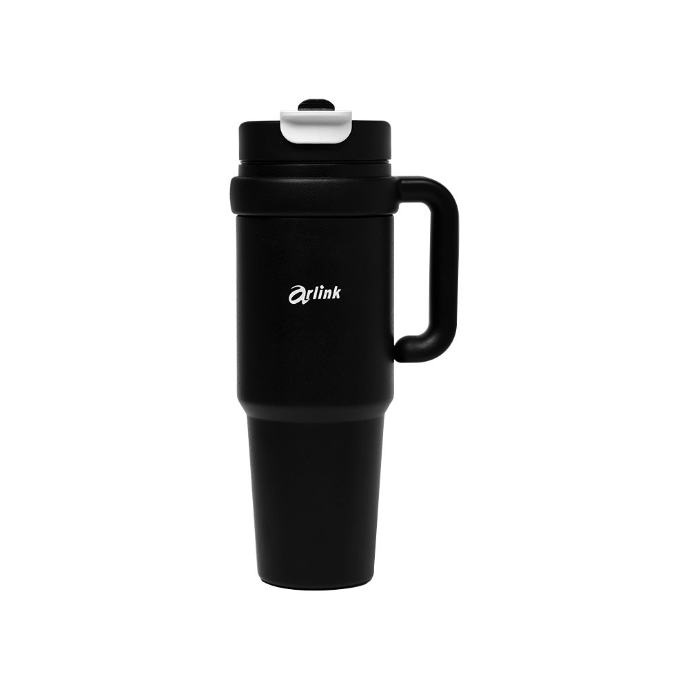 【Arlink】多拿滋系列 不鏽鋼吸管保溫冰霸杯1000ml-規格圖11