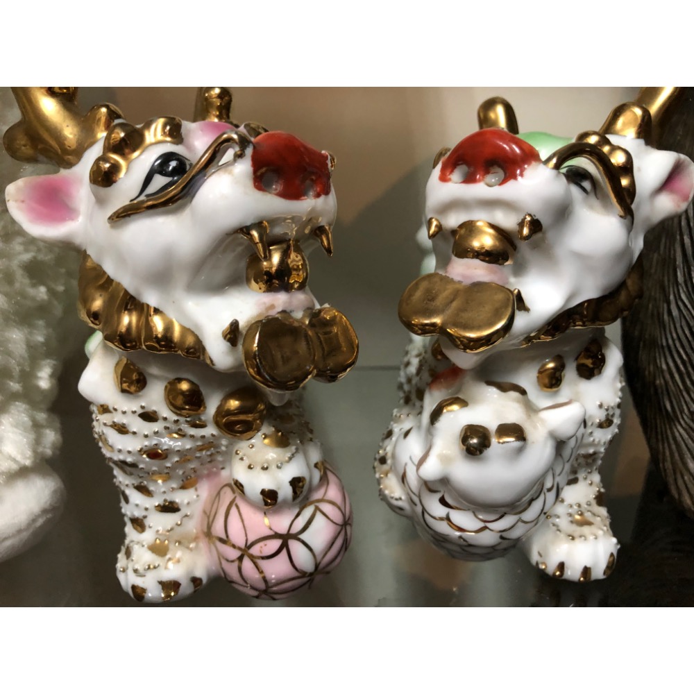 一對 雙麒麟 擺飾-細節圖4