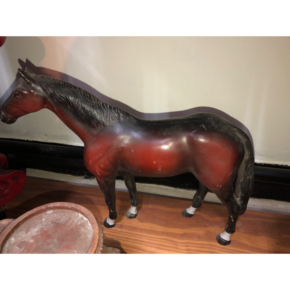 擬真汗血寶馬  頗重的擺飾-細節圖4