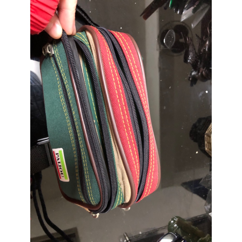 Paijou帆布側背包斜背包-細節圖2