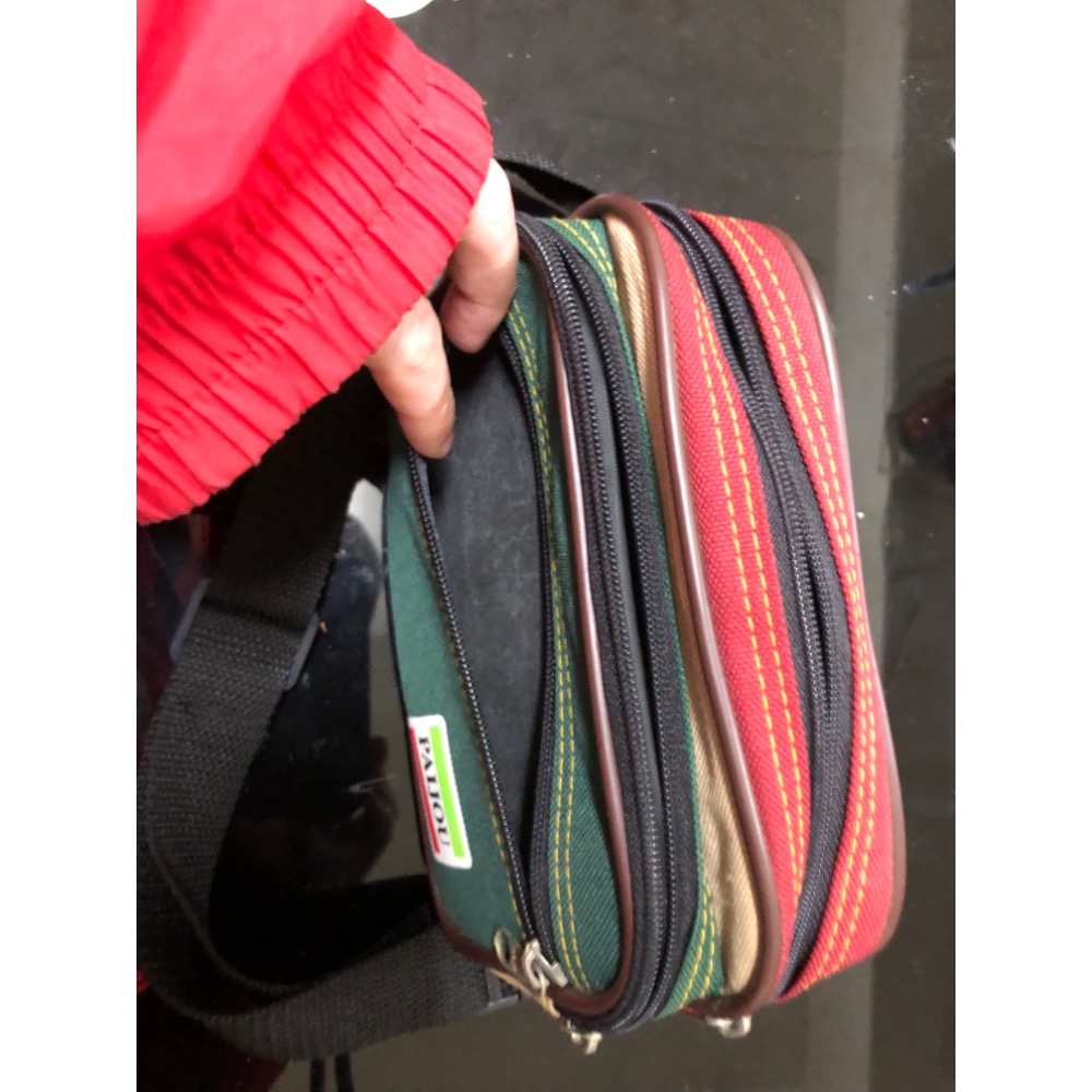 Paijou帆布側背包斜背包-細節圖3