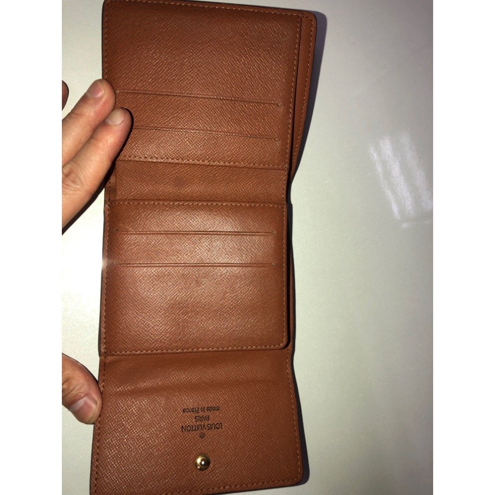 LV 皮夾 錢包 短夾-細節圖4