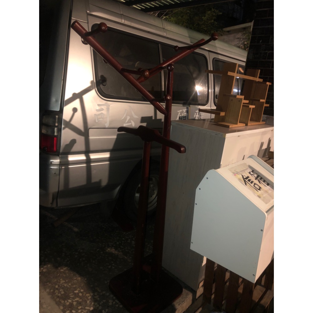 實木掛衣架 需貨車載 板橋-細節圖2