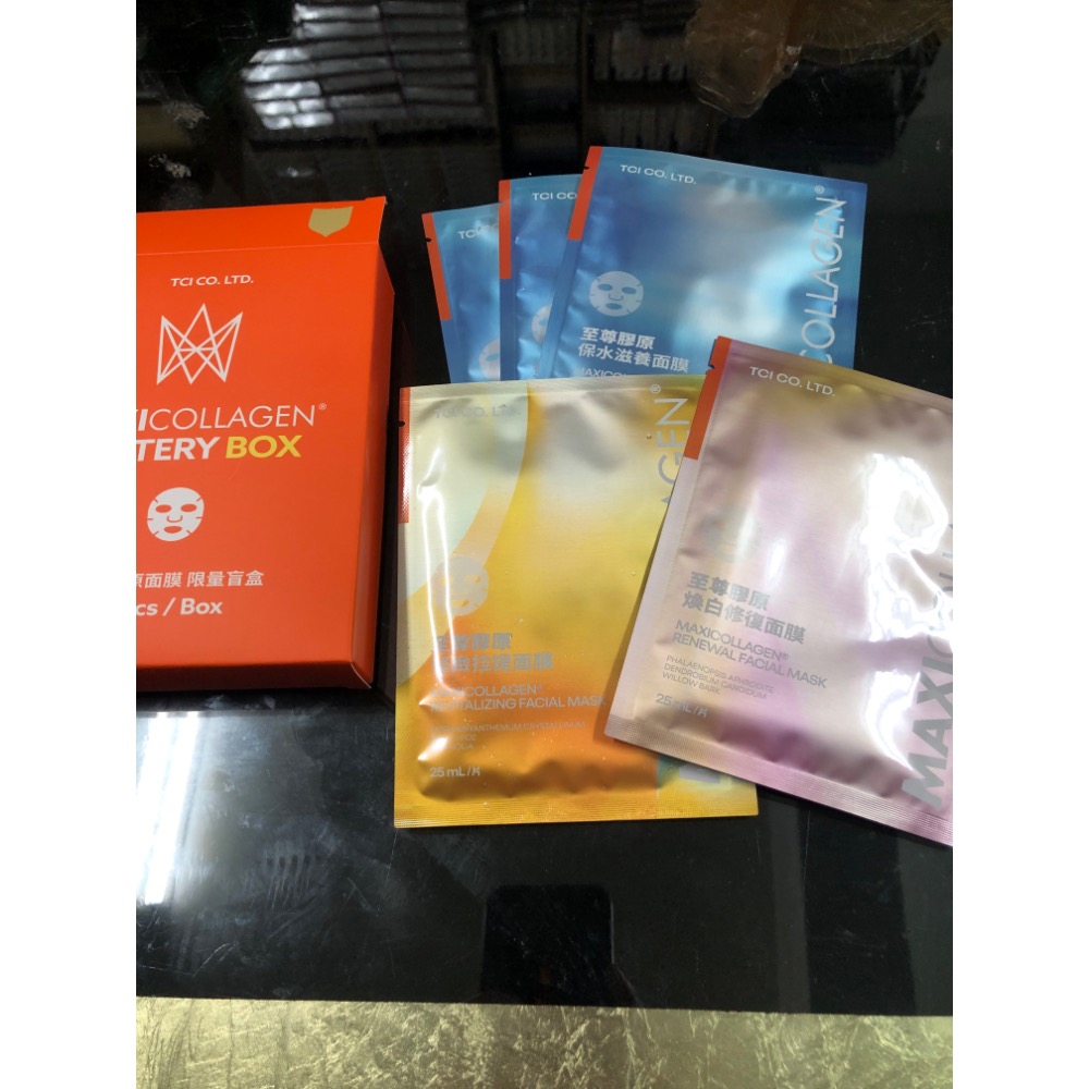 至尊膠原面膜限量盲盒 五入組-細節圖2