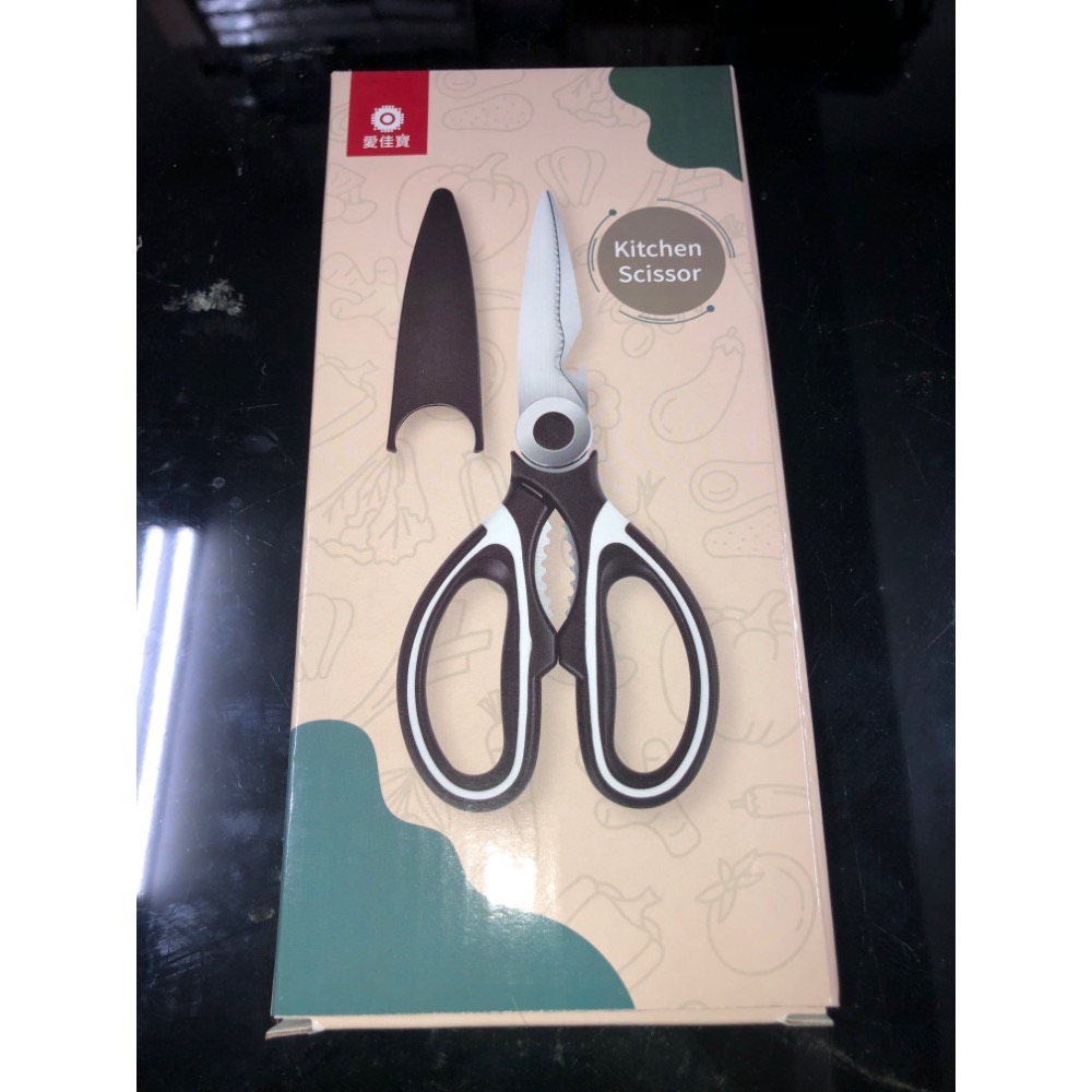 愛佳寶 420不鏽鋼料理剪刀-細節圖3