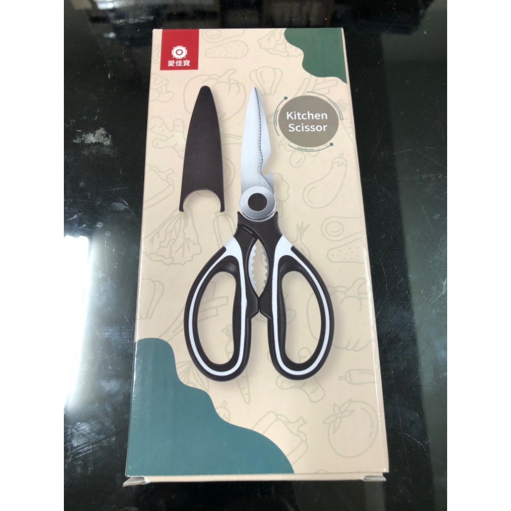 愛佳寶 420不鏽鋼料理剪刀-細節圖4