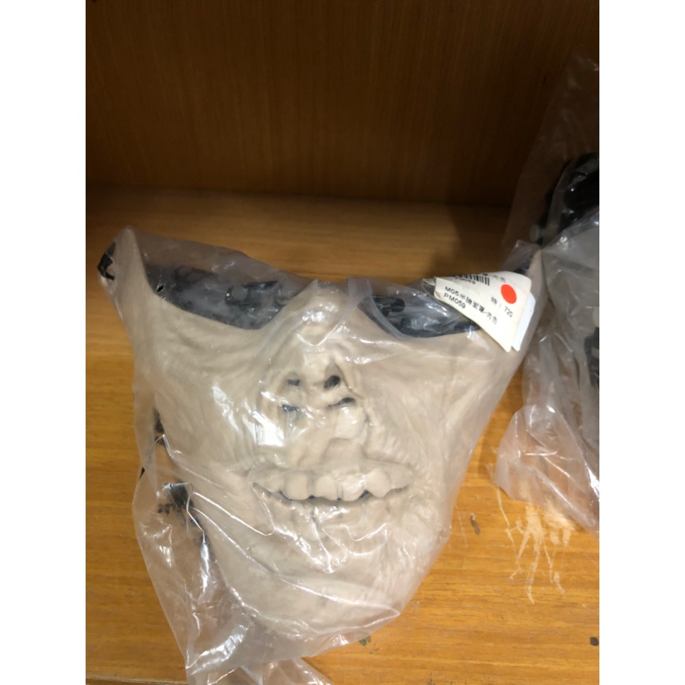 肉色 皮膚色 叢林惡人軍團幽靈面具面罩 恐怖嚇人面具 惡人面具 生存遊戲 叢林漆彈 萬聖節活動-細節圖2