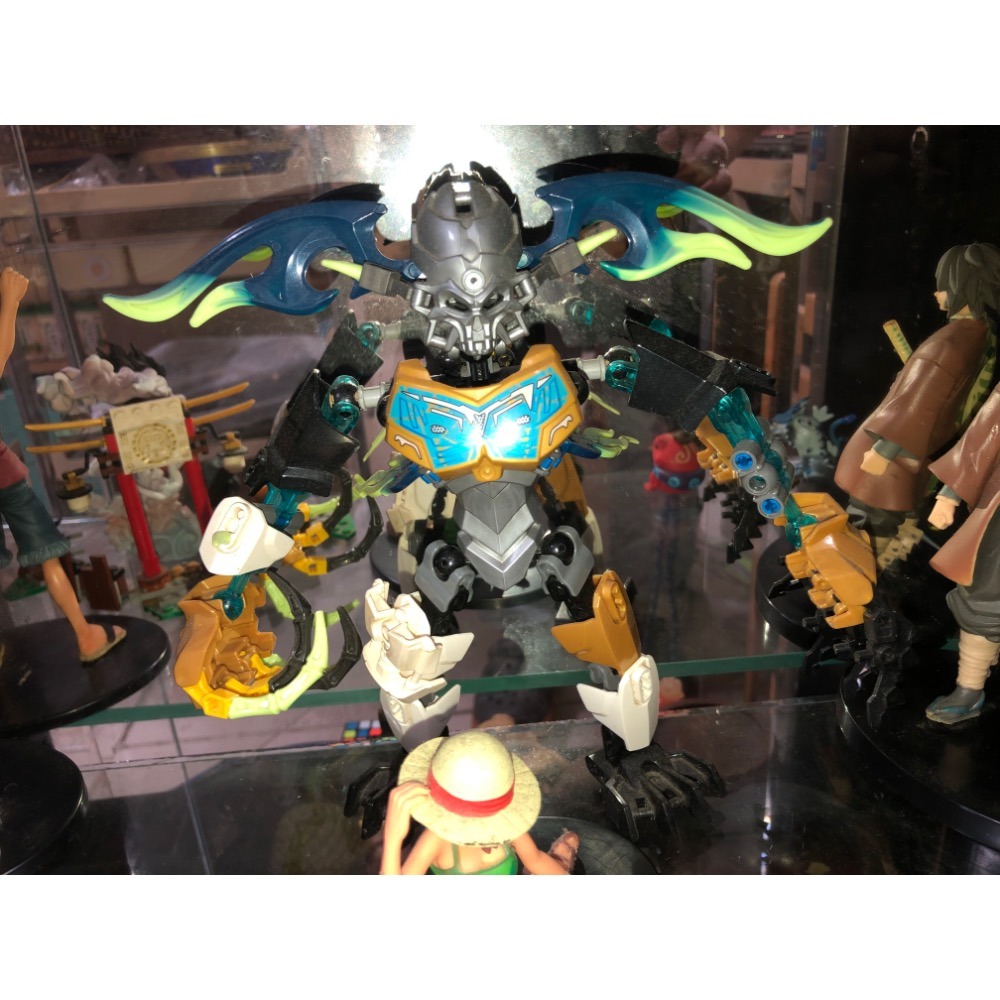【大倉代領股東紀念品】樂高生化戰士（Bionicle）系列的積木人偶。-細節圖2