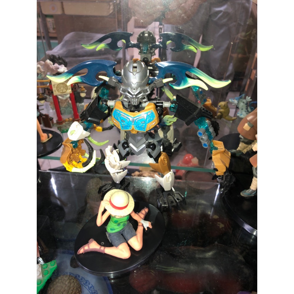【大倉代領股東紀念品】樂高生化戰士（Bionicle）系列的積木人偶。-細節圖3