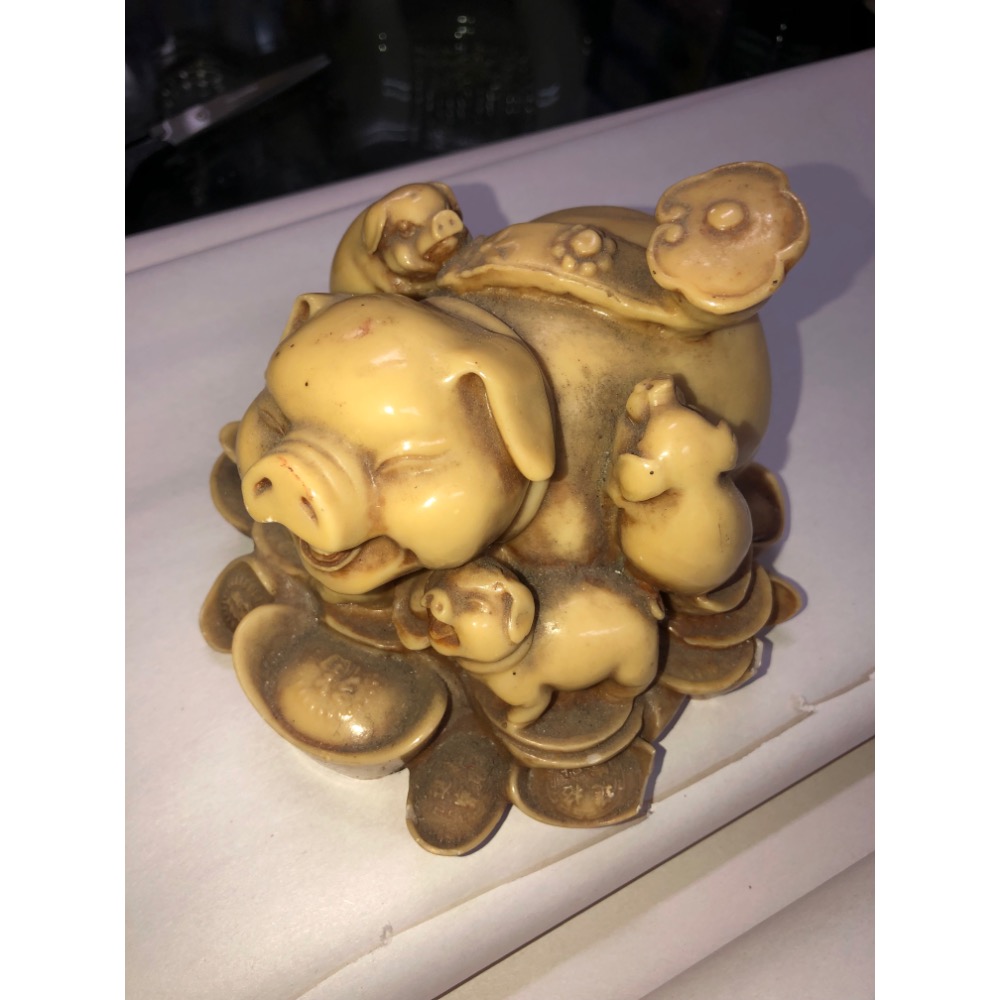 招財豬豬 12*14*15 cm-細節圖3