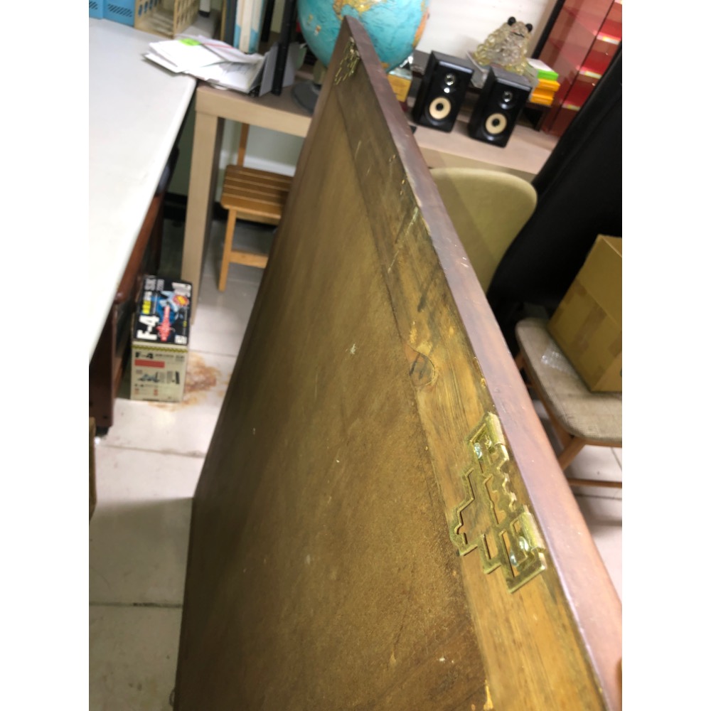巨幅掛鏡 鏡子 全身鏡 實木全身鏡 110*84cm 自搬 板橋-細節圖4