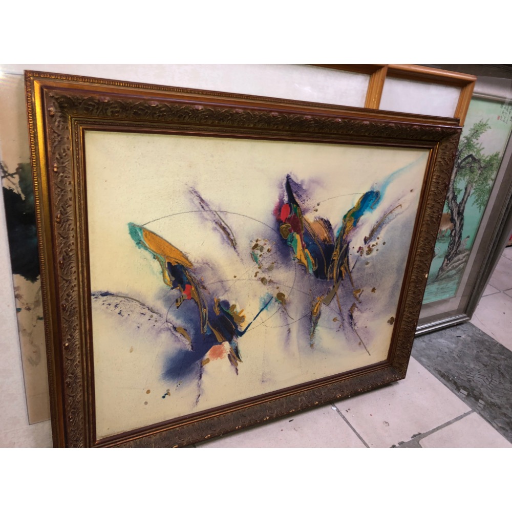 掛畫 壁畫 藝術畫 油畫 裝飾畫 75*95cm-細節圖3