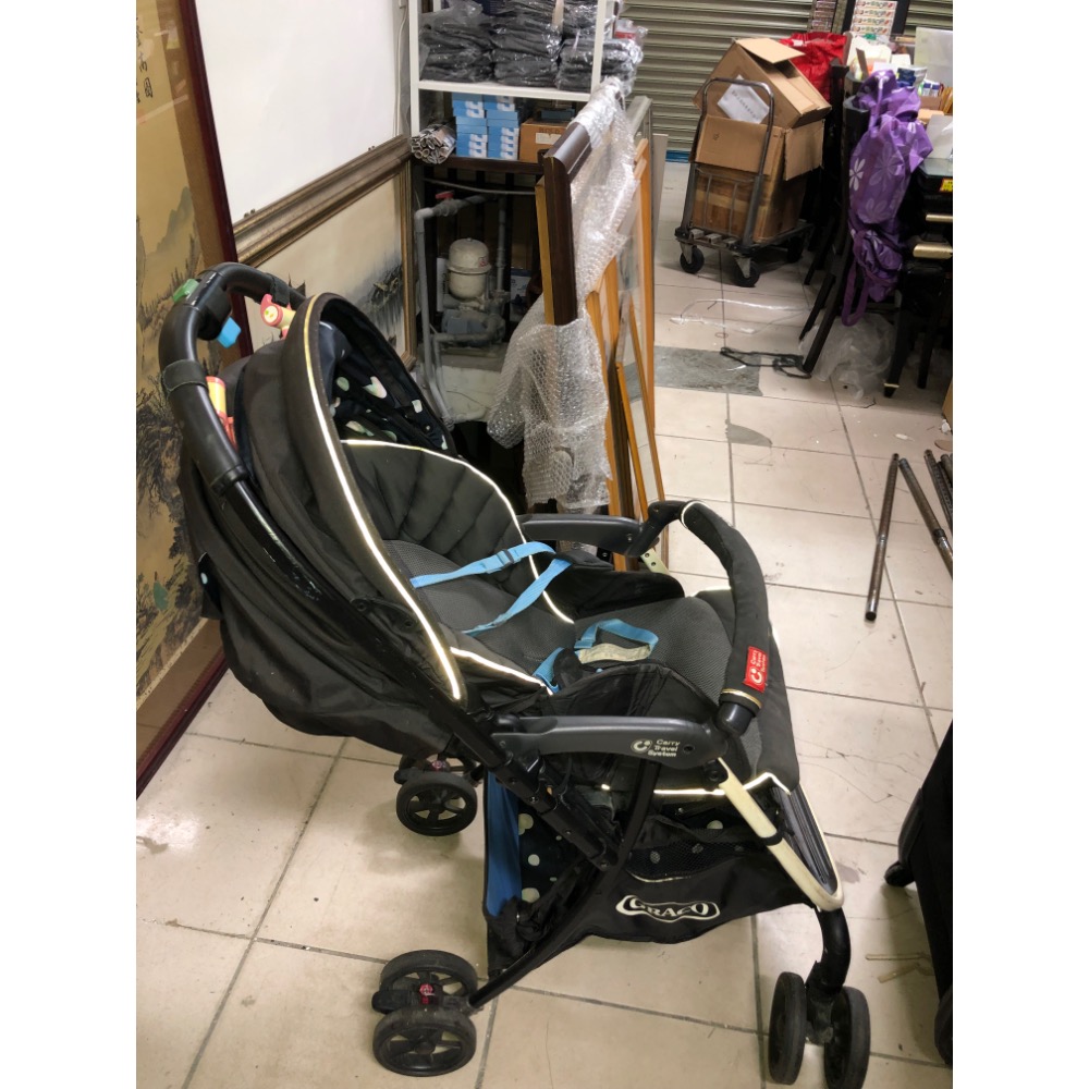 GRACO 嬰兒車 推車 寵物車 手推車 操作輕巧 移動無阻礙很順-細節圖2