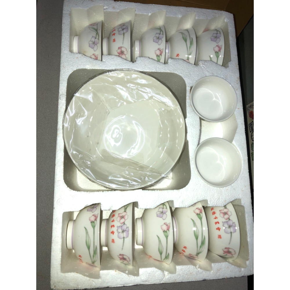 大同磁器富貴餐具組禮盒十人份-細節圖2