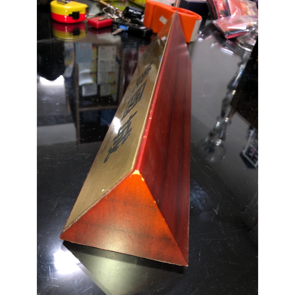 拍戲道具 三角木座 也可拿來當汽車協坡檔木 也可改名牌 40*10*10*10cm-細節圖3