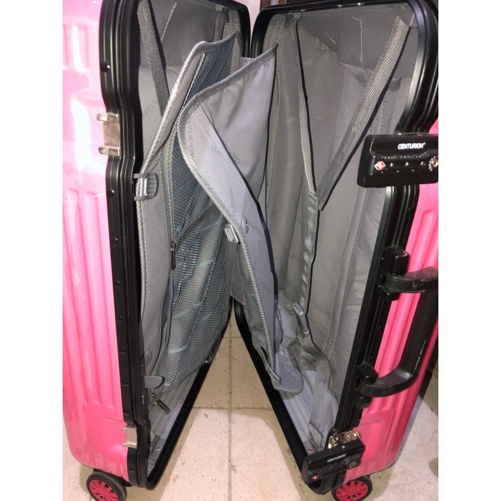 Centurion密碼鎖四輪行李箱-細節圖3