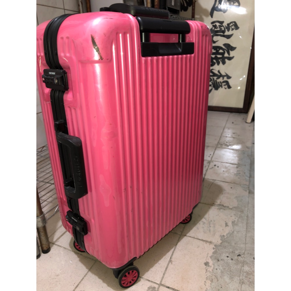 Centurion密碼鎖四輪行李箱-細節圖4