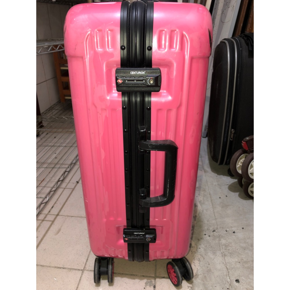 Centurion密碼鎖四輪行李箱-細節圖5