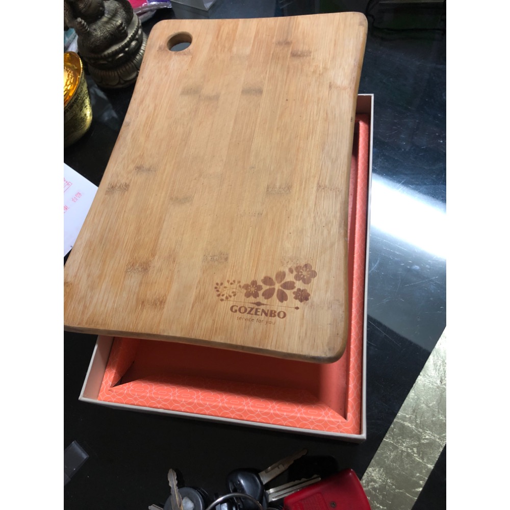 木頭砧板 gozenbo 二手便宜售-細節圖2