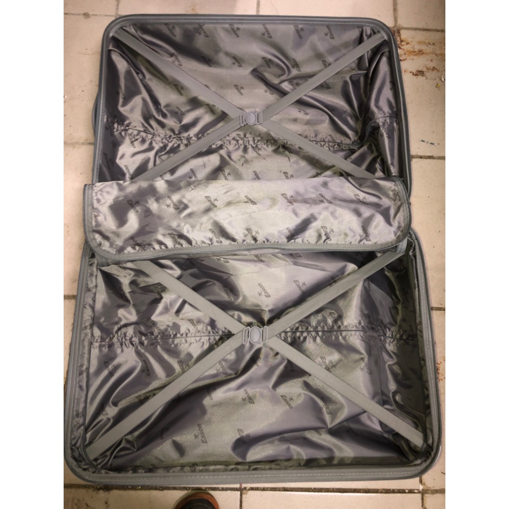 【大倉代領股東紀念品】一家三口大中小旅行箱 行李箱  77*50*28 66*42*27 56*36*26 正常使用痕跡-細節圖6