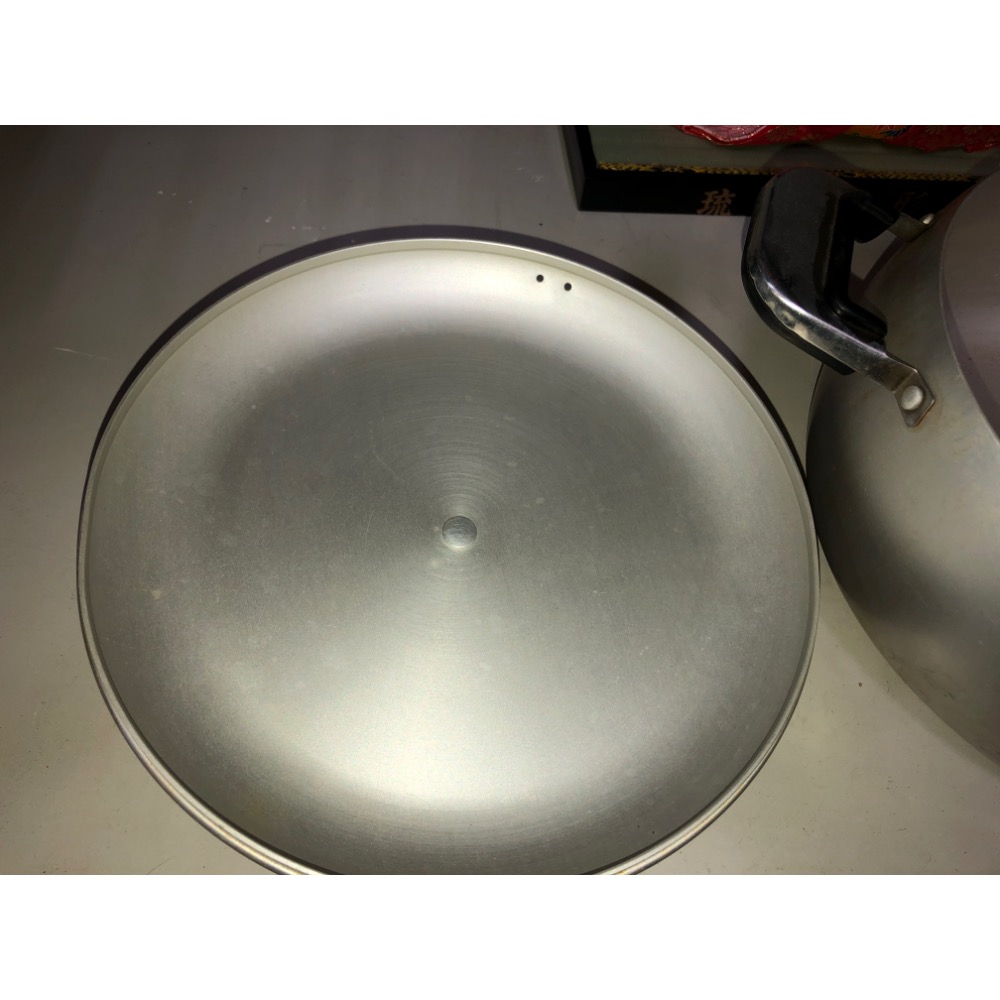 【大倉代領股東紀念品】白鐵鍋  直徑約26-27cm-細節圖4