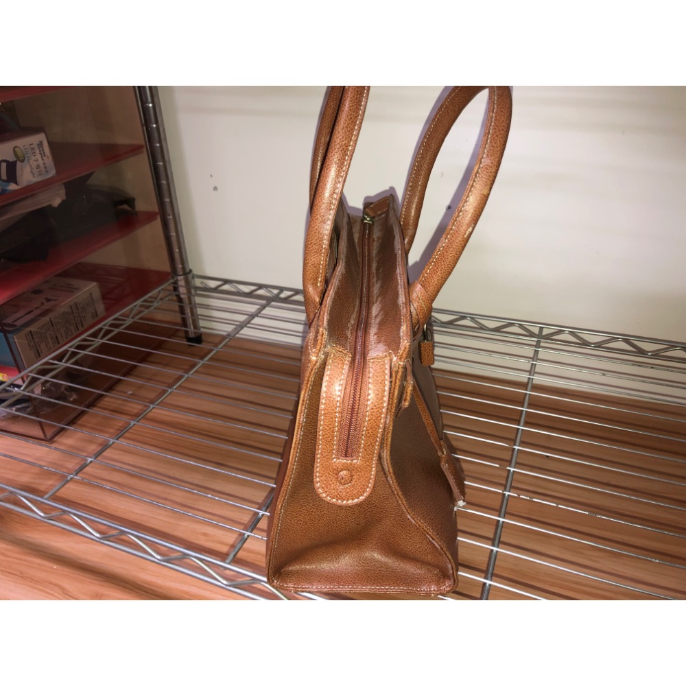 【大倉代領股東紀念品】女用皮革手提包 幾乎沒使用過-細節圖3