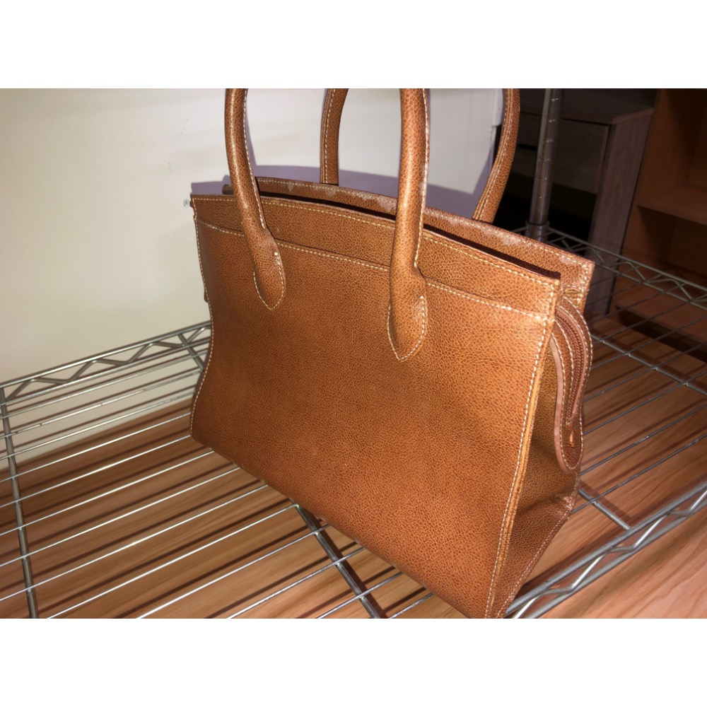 【大倉代領股東紀念品】女用皮革手提包 幾乎沒使用過-細節圖4