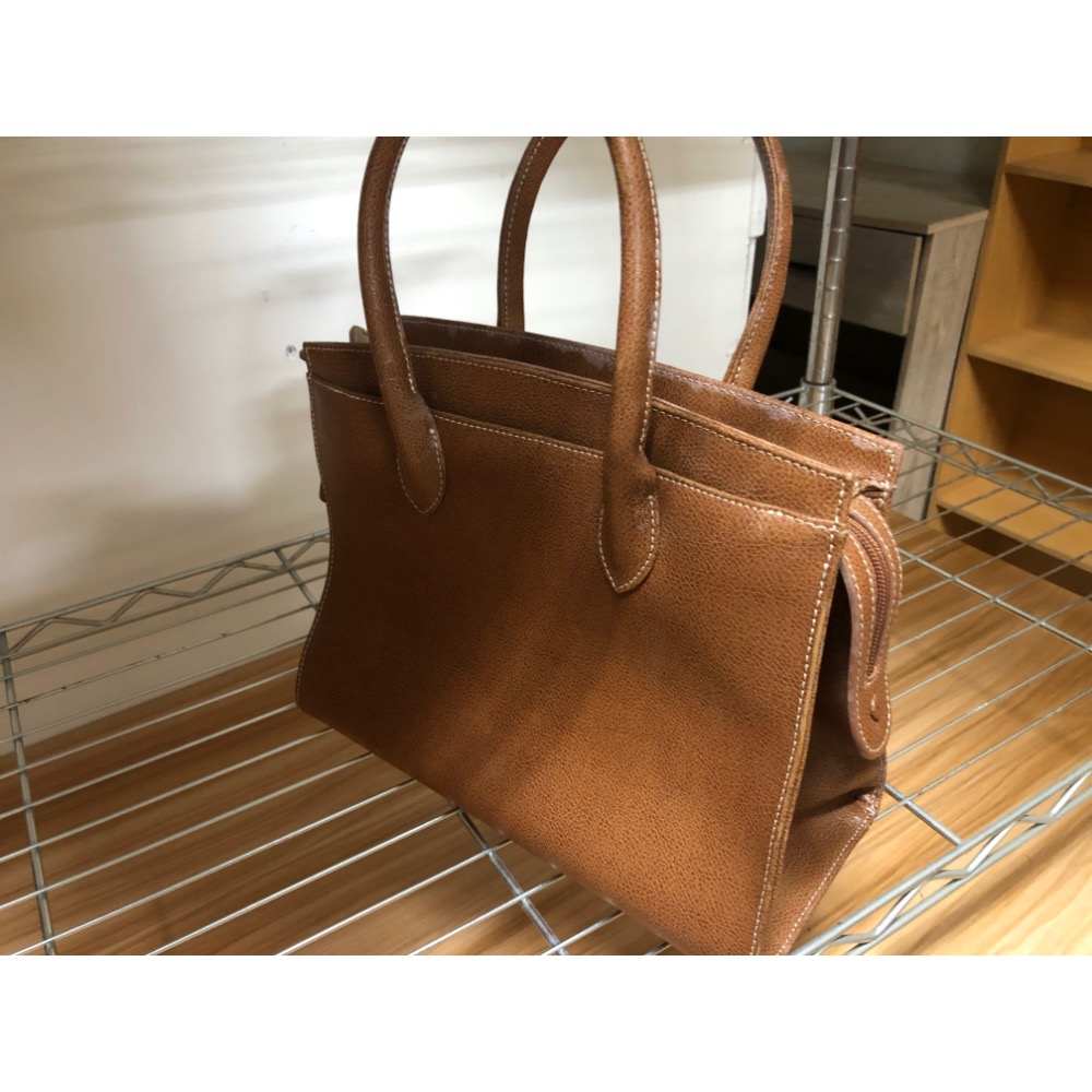 【大倉代領股東紀念品】女用皮革手提包 幾乎沒使用過-細節圖5