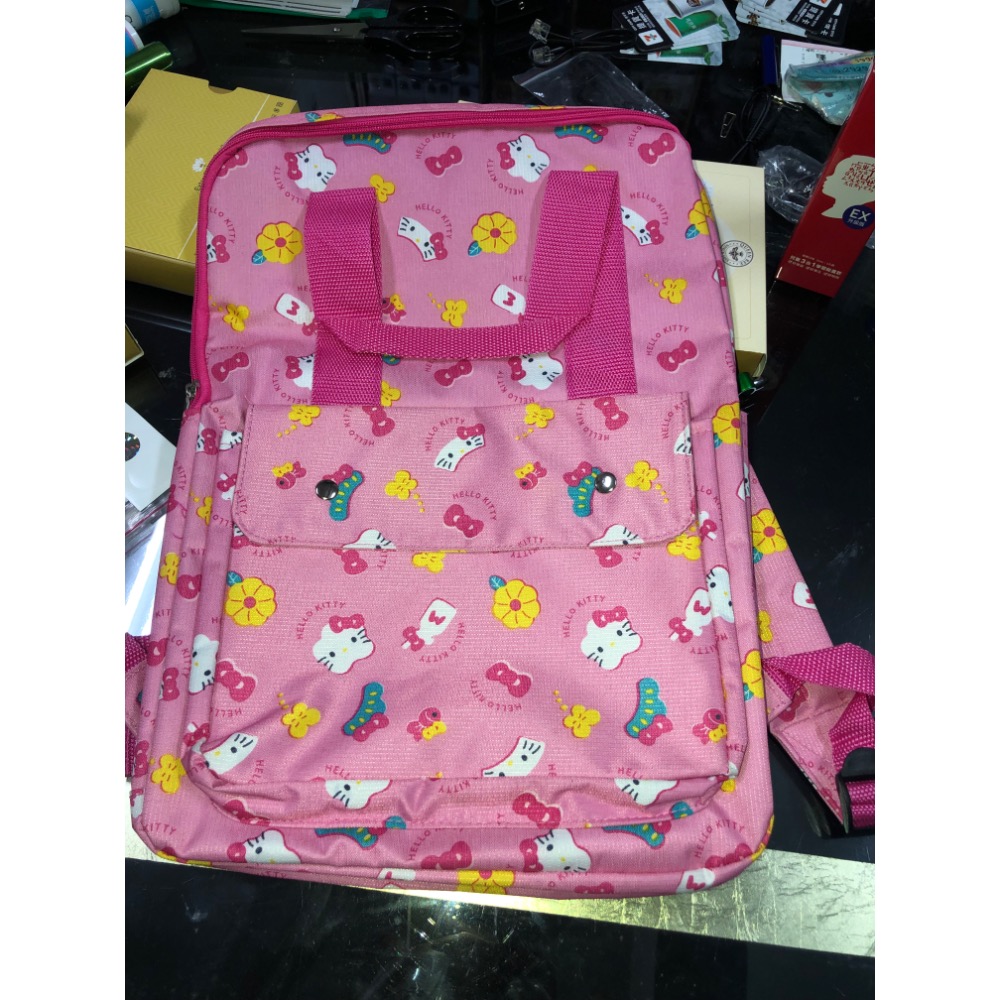 【大倉代領股東紀念品】hello kitty 凱蒂貓 兒童書包 學生背包 書包-細節圖3