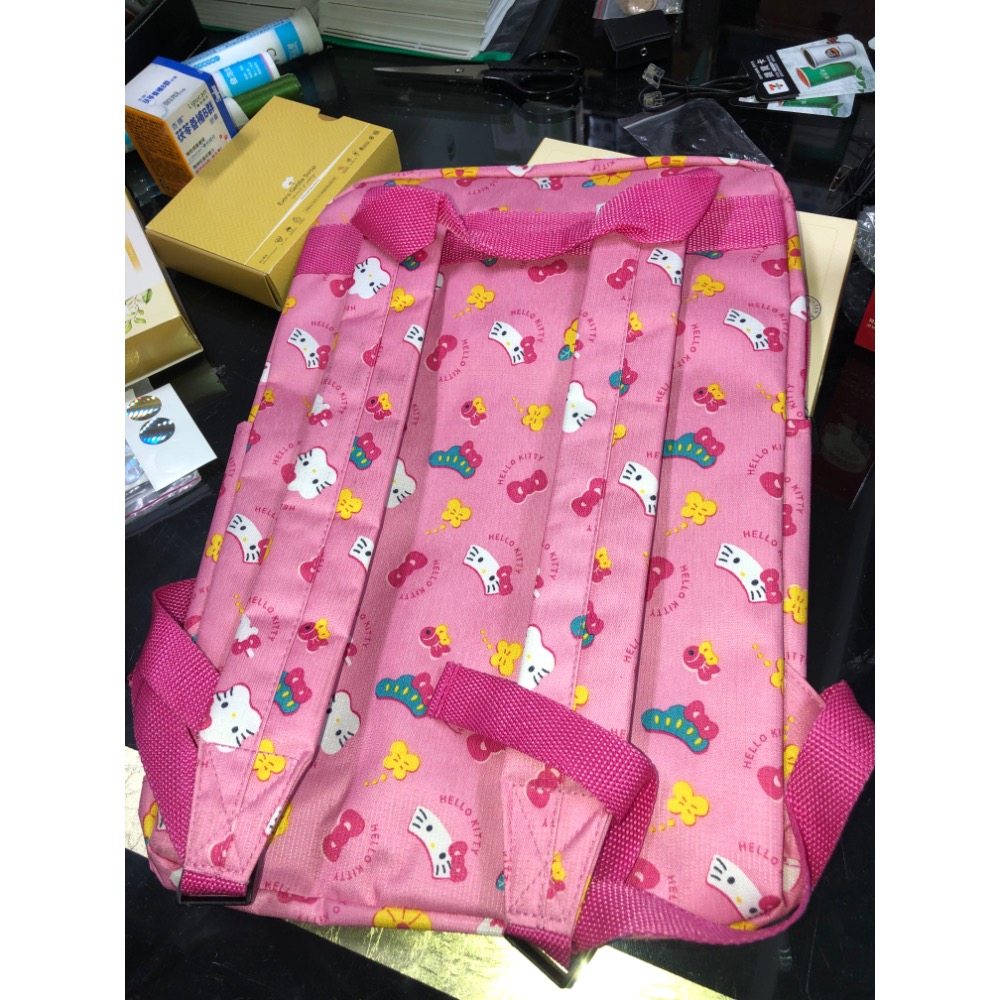 【大倉代領股東紀念品】hello kitty 凱蒂貓 兒童書包 學生背包 書包-細節圖4
