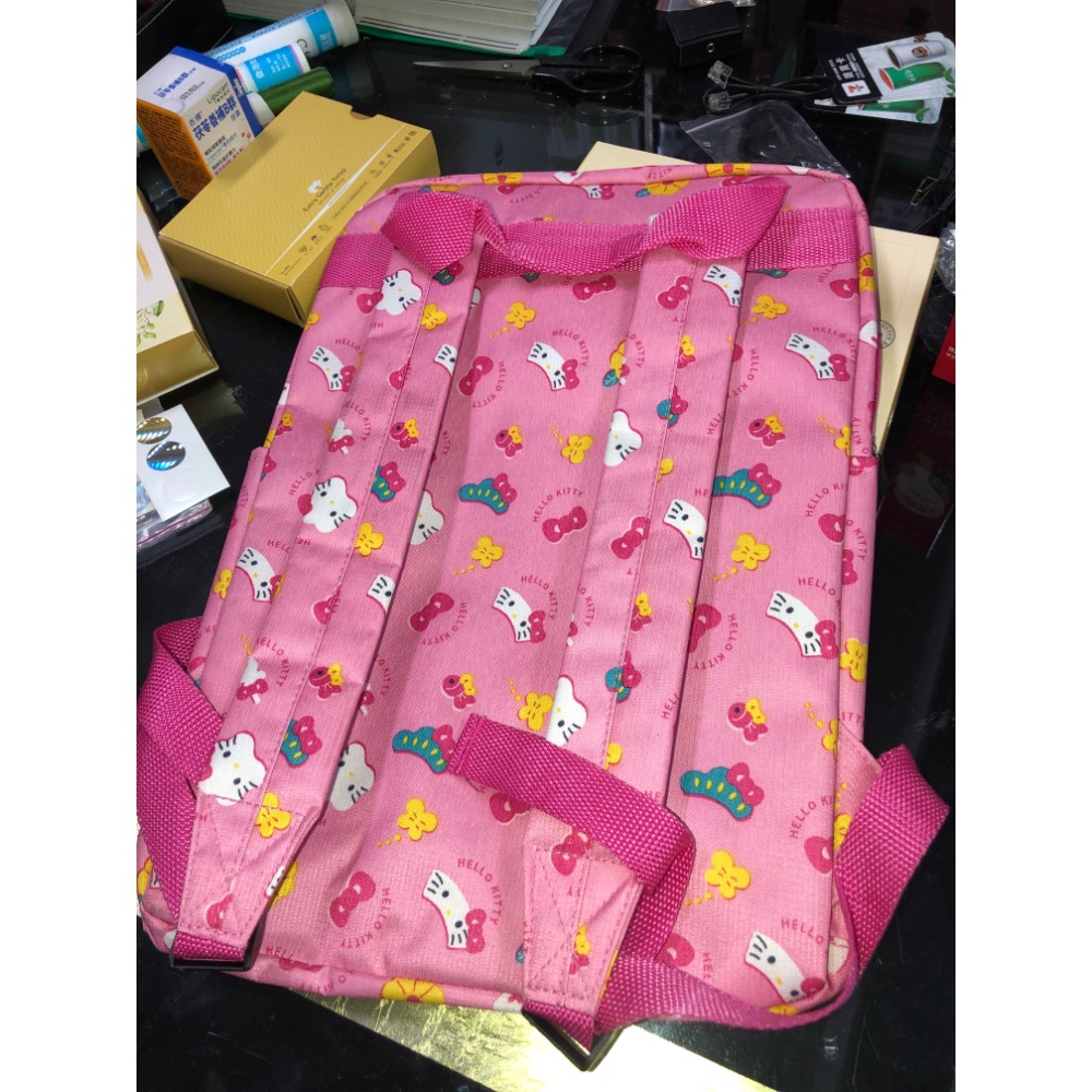 【大倉代領股東紀念品】hello kitty 凱蒂貓 兒童書包 學生背包 書包-細節圖5