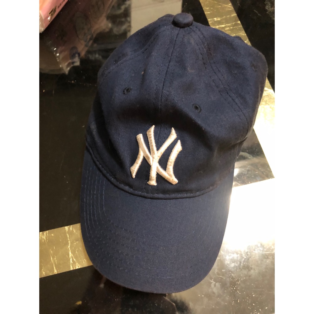 【大倉代領股東紀念品】洋基棒球帽 深藍-細節圖3